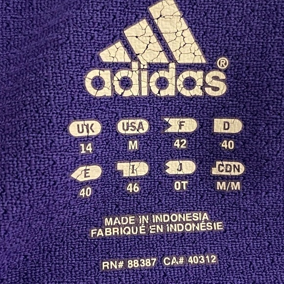 ADIDAS women’s athletic jacket size medium - Picture 9 of 10